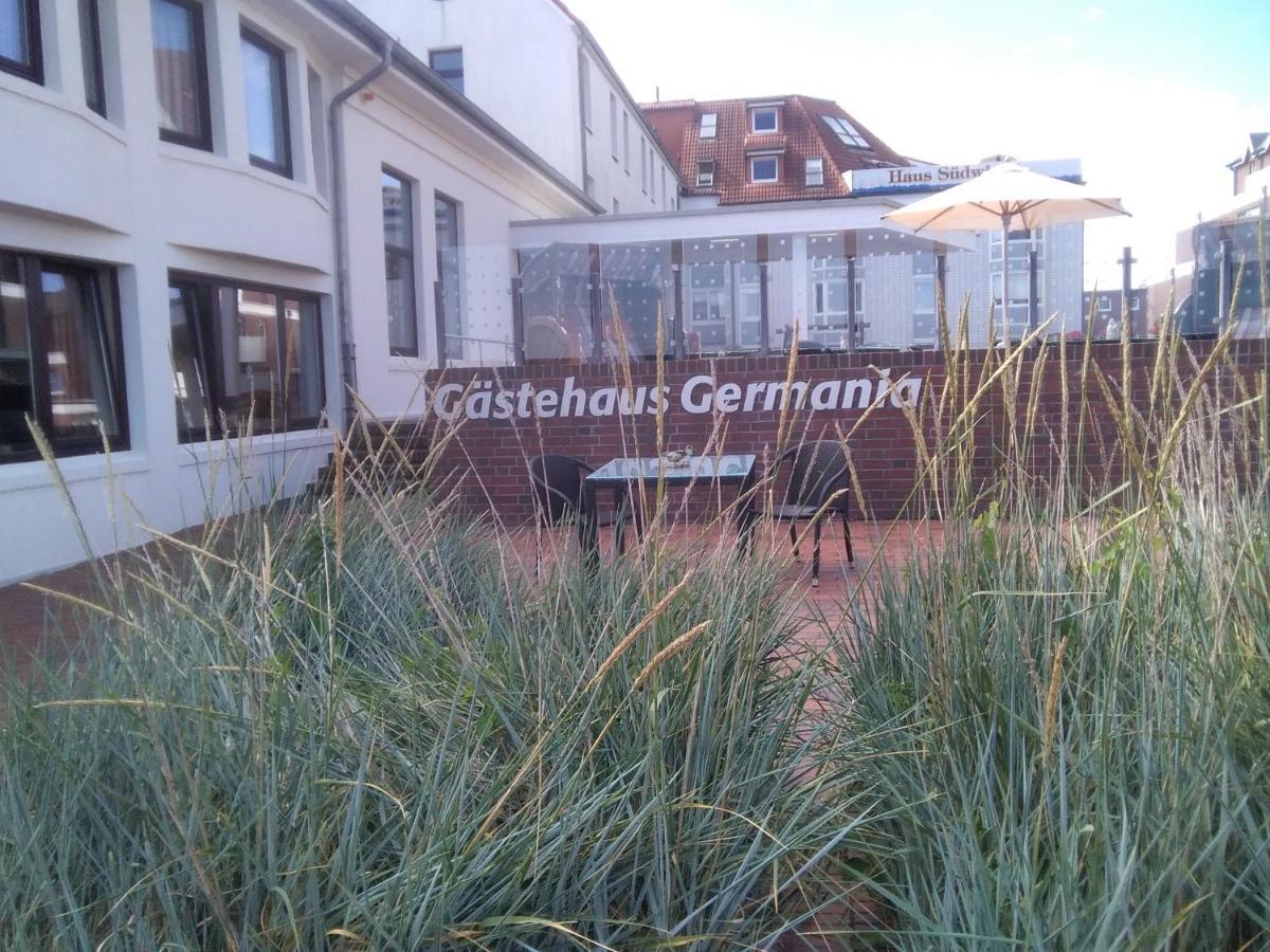 Gaestehaus Germania Вангероге Экстерьер фото